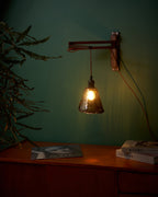 Rigale Plug In Glass Wall Lamp — product view 3