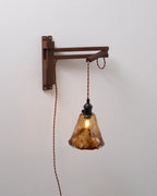 Rigale Plug In Glass Wall Lamp — product view 8