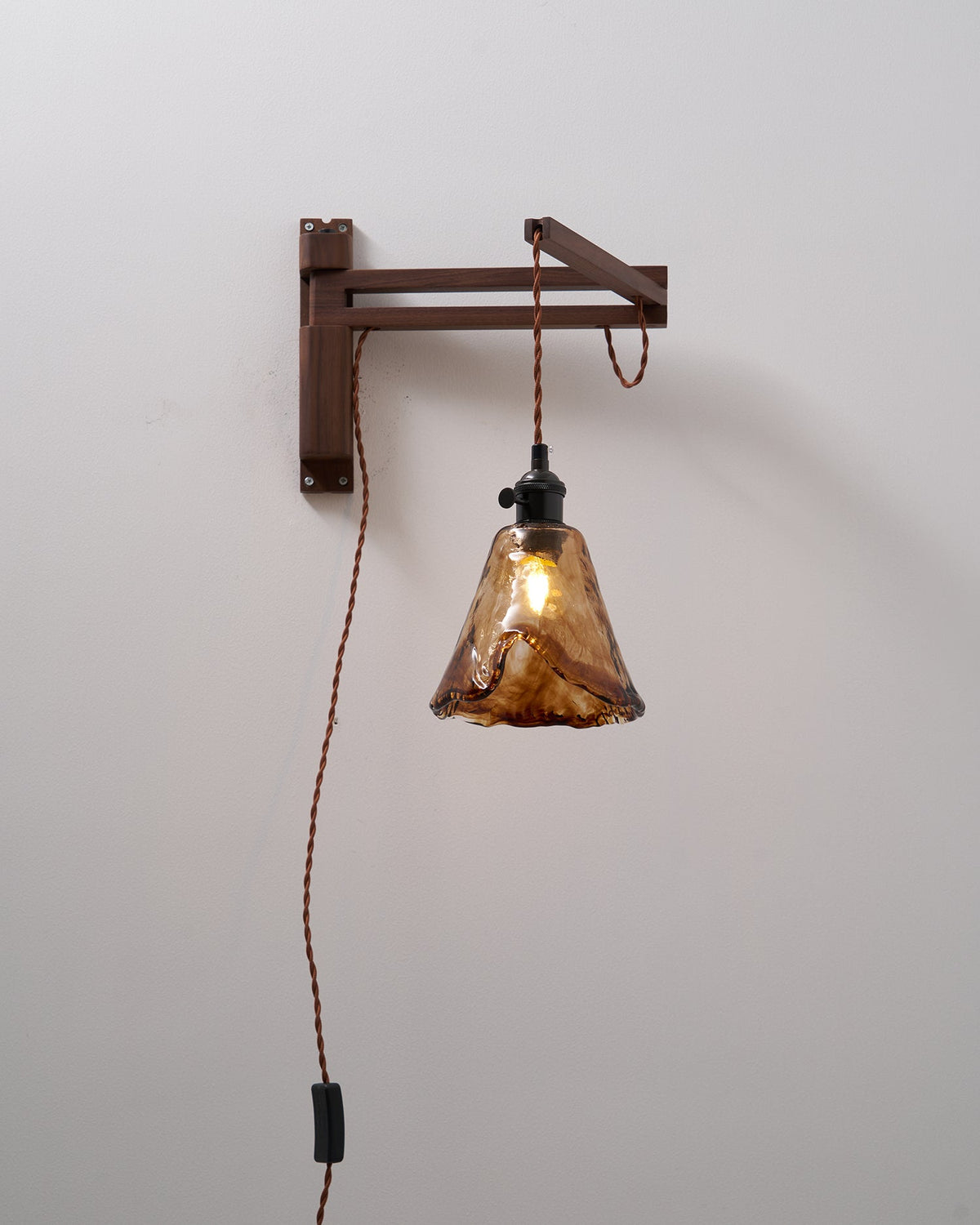 Rigale Plug In Glass Wall Lamp — product view 24