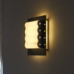 Ripple Edge Metal Wall Lamp — product view 3