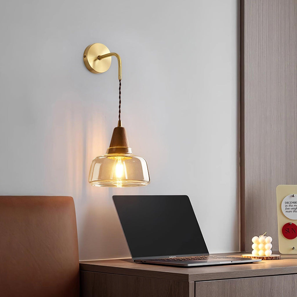 Rockford Glass Wall Lamp — product view 2