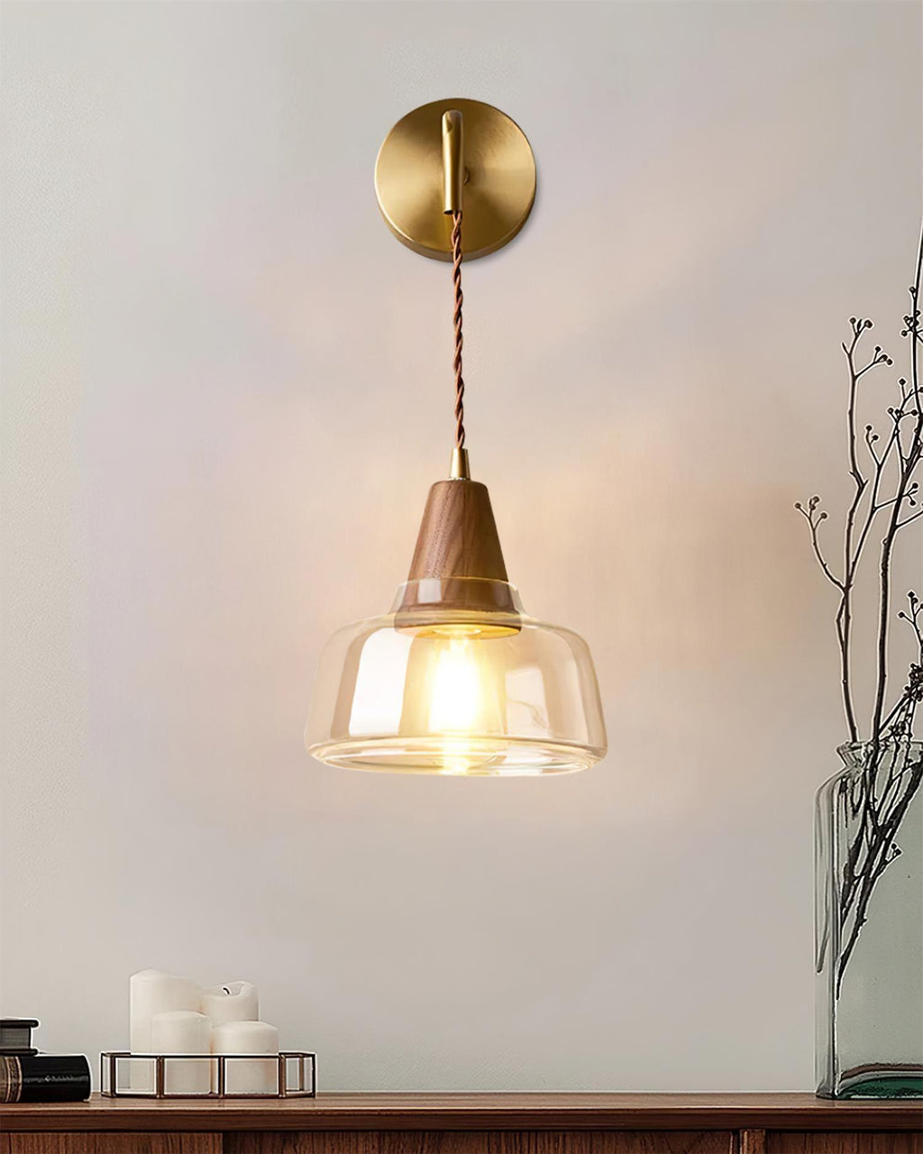 Rockford Glass Wall Lamp — product view 15