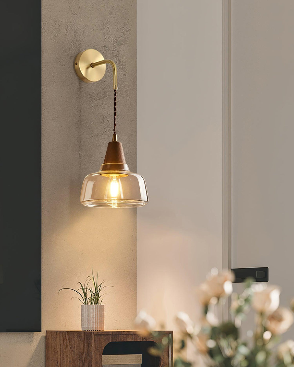 Rockford Glass Wall Lamp — product view 6
