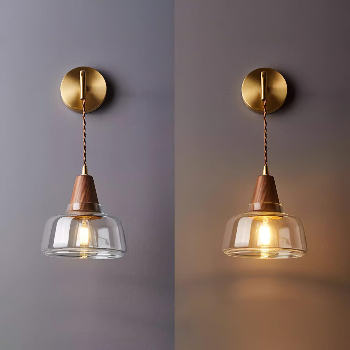 Rockford Glass Wall Lamp — product view 10
