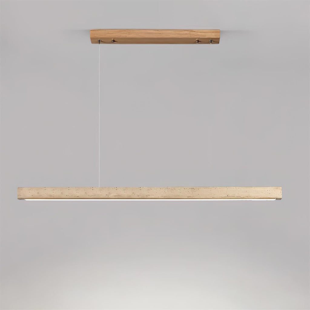 Rolde Linear Travertine Chandelier — product view 19