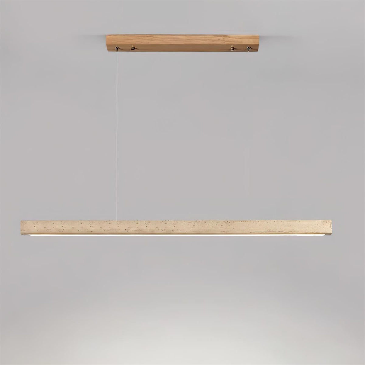 Rolde Linear Travertine Chandelier — product view 19