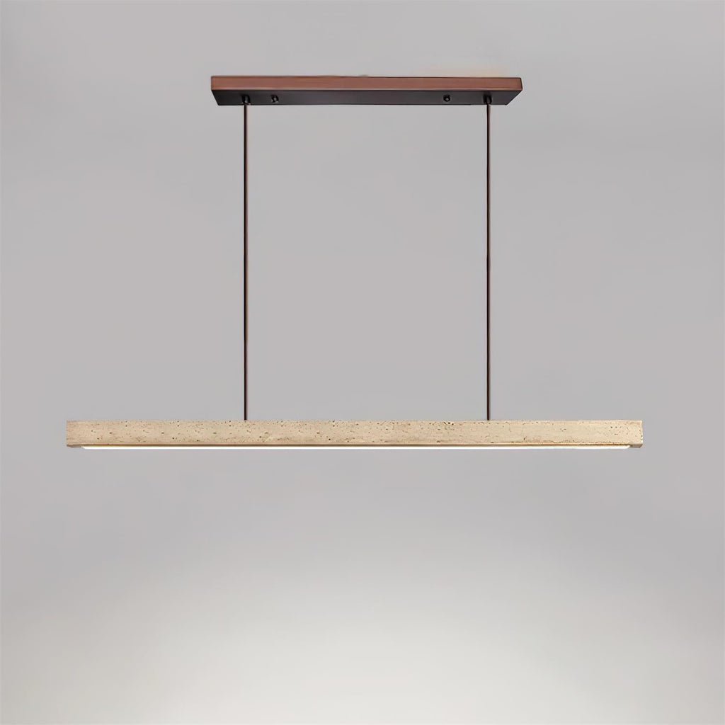 Rolde Linear Travertine Chandelier — product view 20