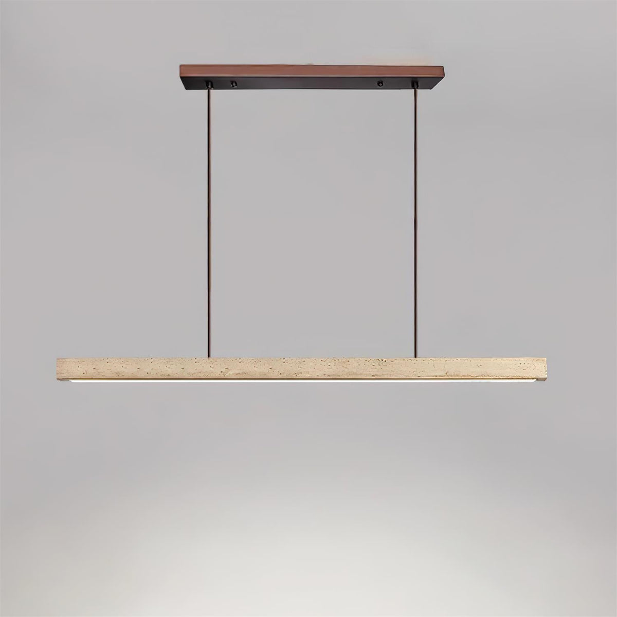 Rolde Linear Travertine Chandelier — product view 20