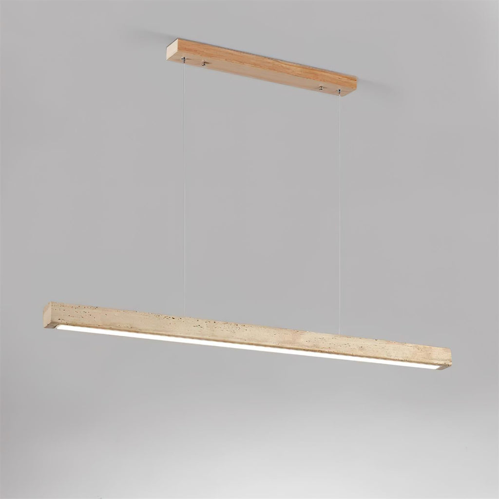 Rolde Linear Travertine Chandelier — product view 21