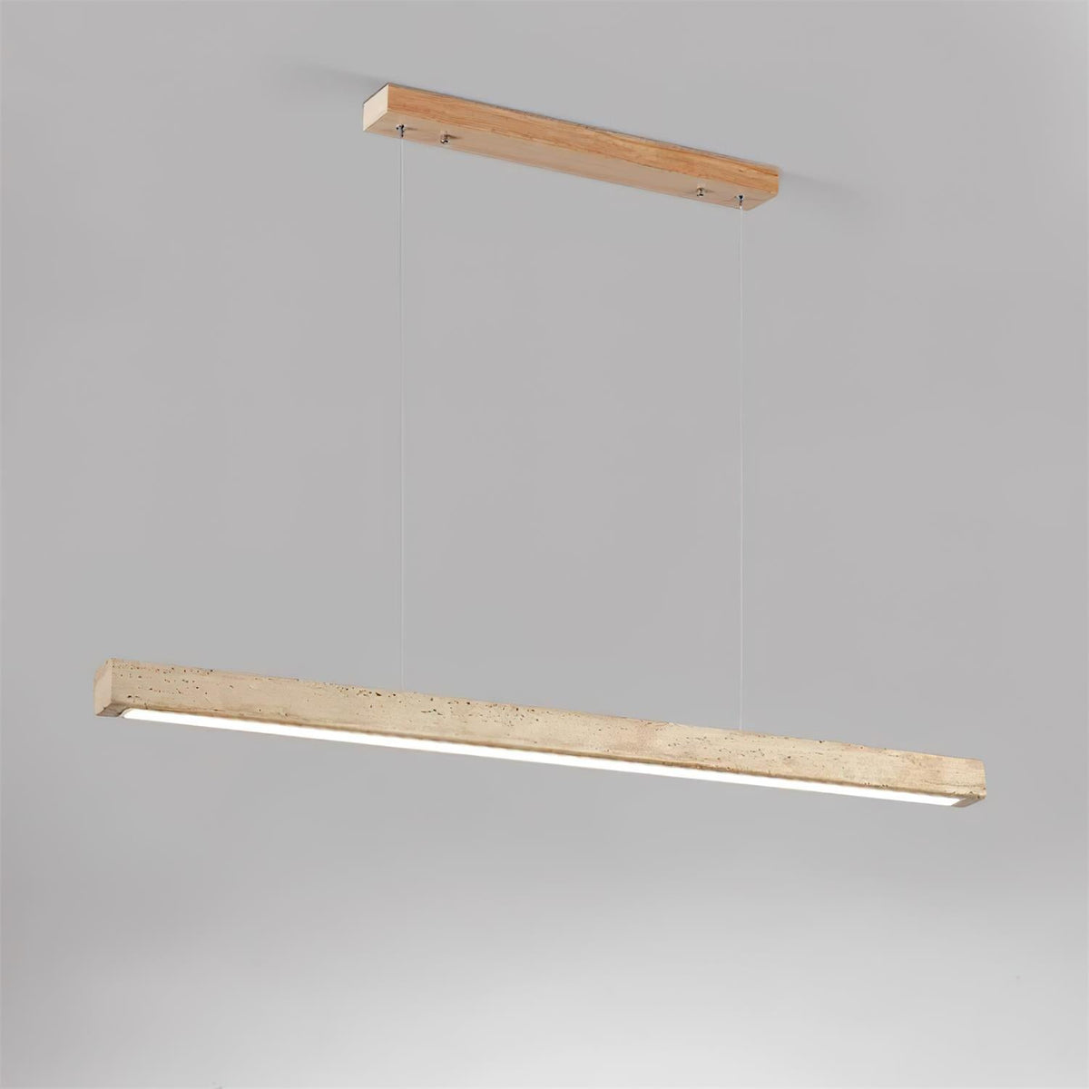 Rolde Linear Travertine Chandelier — product view 21