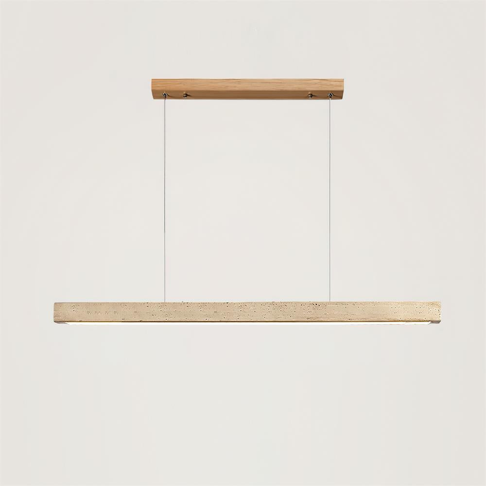 Rolde Linear Travertine Chandelier — product view 29