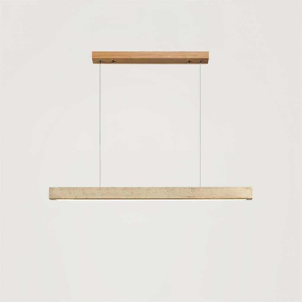 Rolde Linear Travertine Chandelier — product view 24