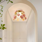 Romantische Flowers Glass Ceiling Light — product view 2