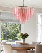 Rosewater Steps Glass Chandelier — product view 20