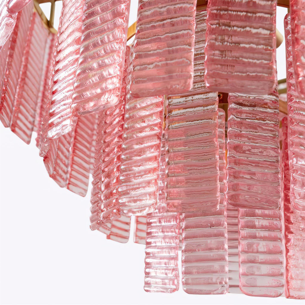 Rosewater Steps Glass Chandelier — product view 22
