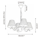 Rosvyn Wood Chandelier — product view 5