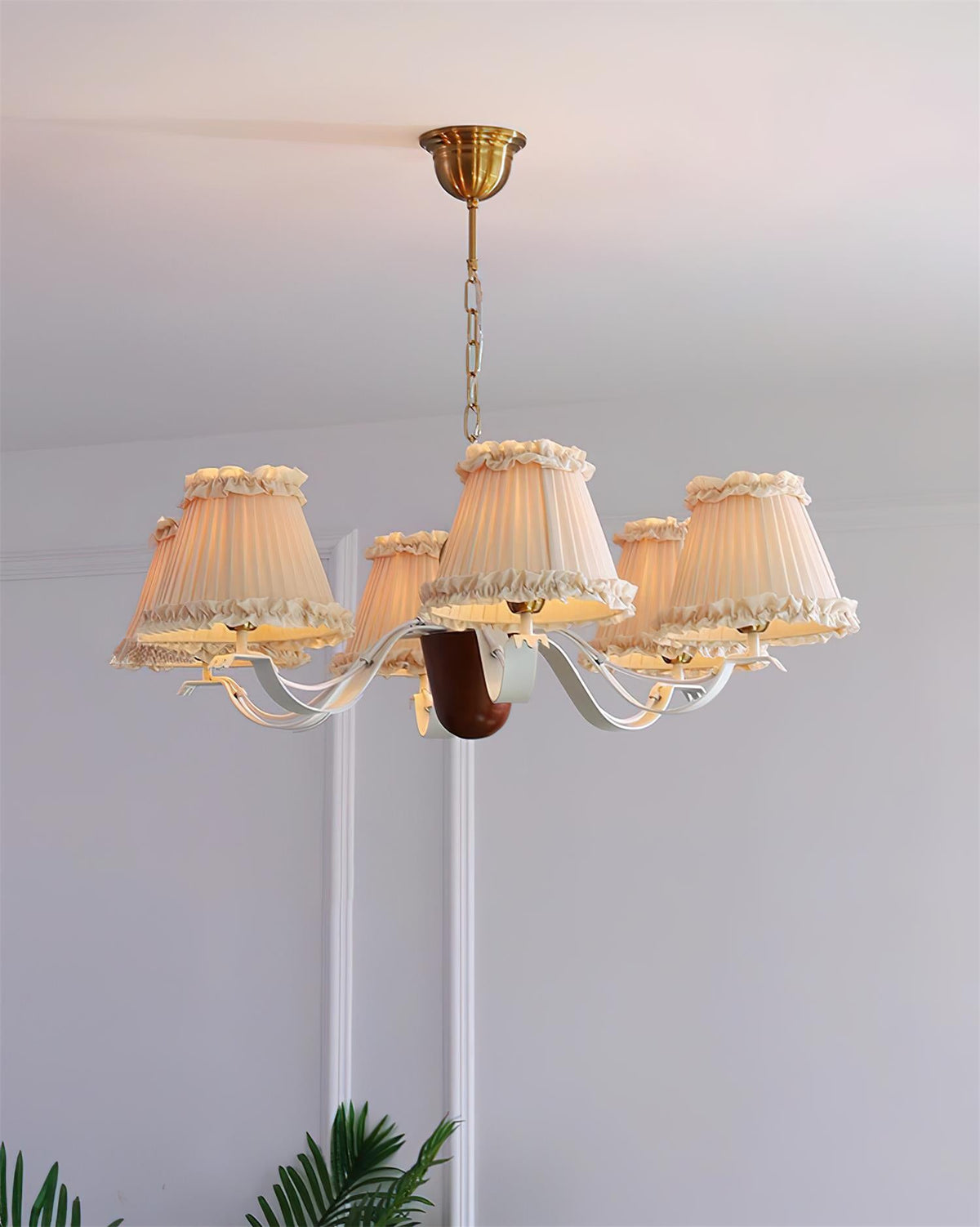 Rosvyn Wood Chandelier — product view 19