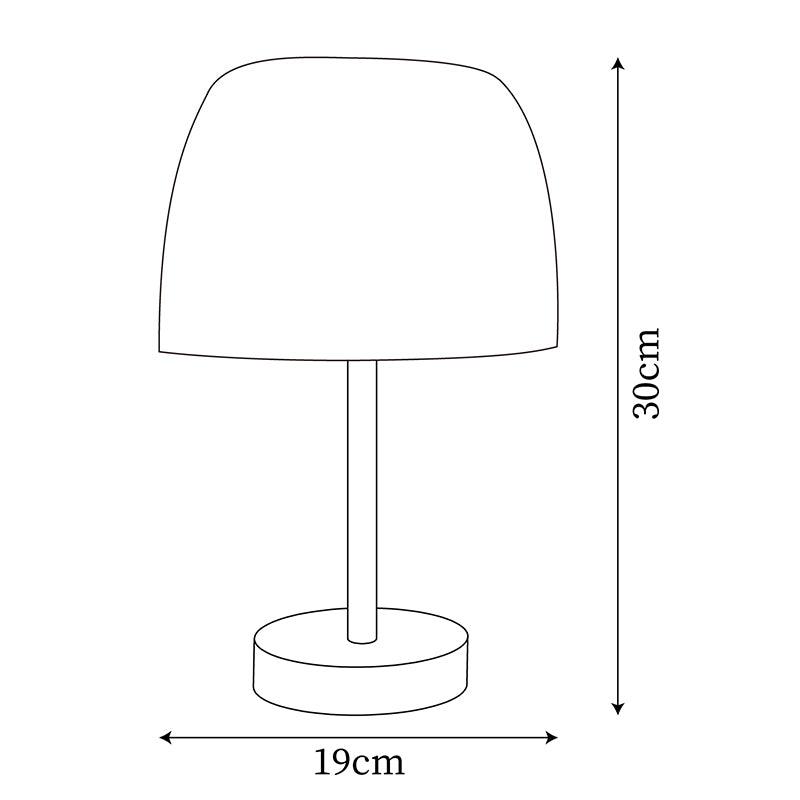 Roxboro Glass Table Lamp — product view 5