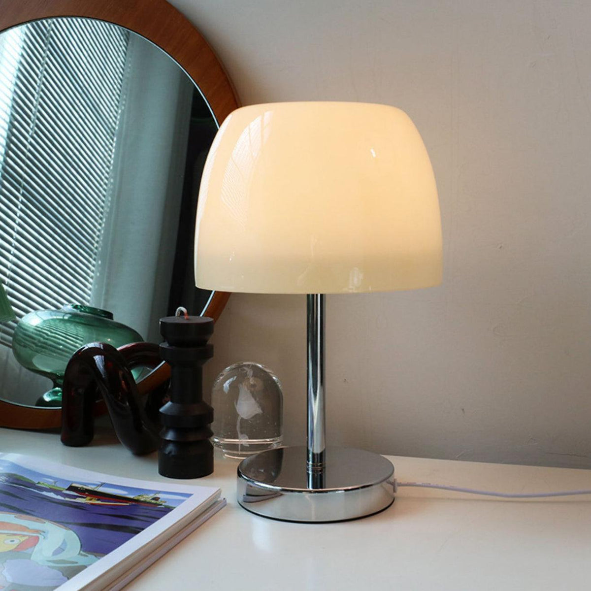 Roxboro Glass Table Lamp — product view 6