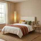 Roya Floral Wood Floor Lamp — product view 10