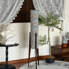 Roya Floral Wood Floor Lamp — product view 3