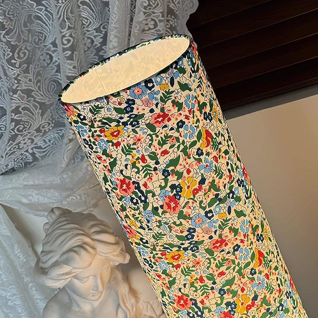 Roya Floral Wood Floor Lamp — product view 13