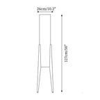 Roya Floral Wood Floor Lamp — product view 5