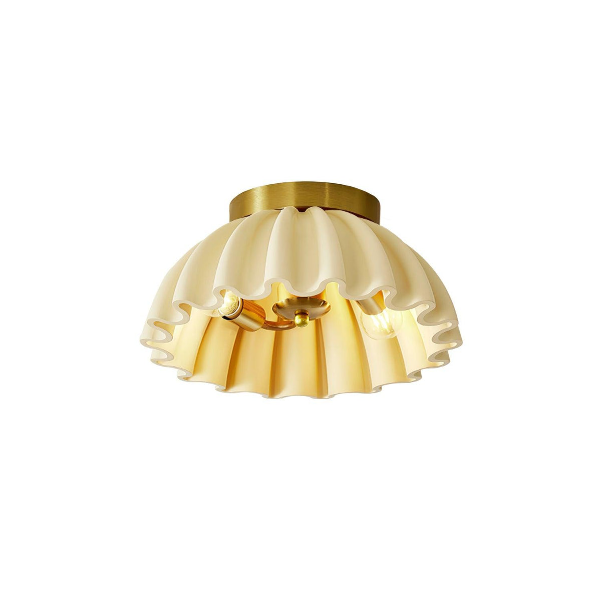 Ruffle Metal Ceiling Light — product view 12