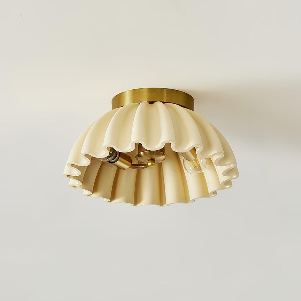 Ruffle Metal Ceiling Light — product view 9