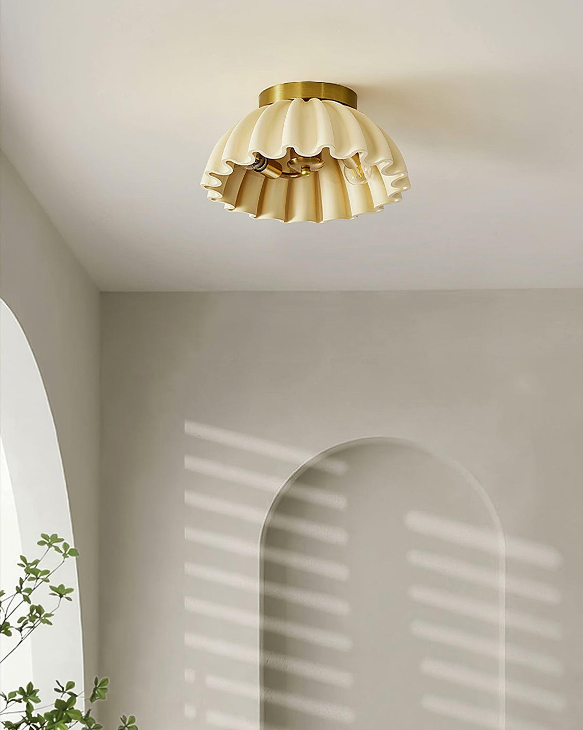 Ruffle Metal Ceiling Light — product view 15