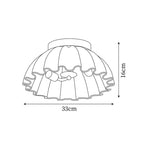 Ruffle Metal Ceiling Light — product view 5