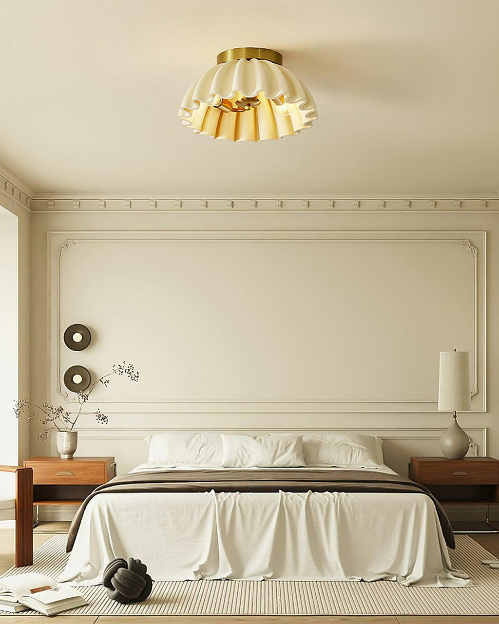 Ruffle Metal Ceiling Light — product view 7