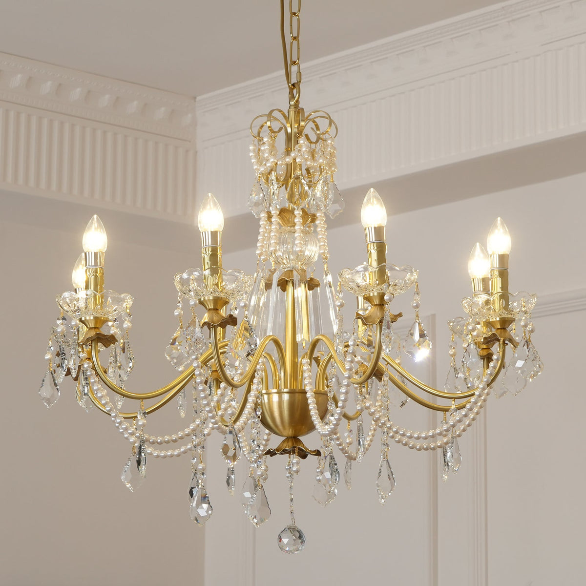 Elowen Crystal Chandelier — product view 14