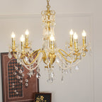 Elowen Crystal Chandelier — product view 2