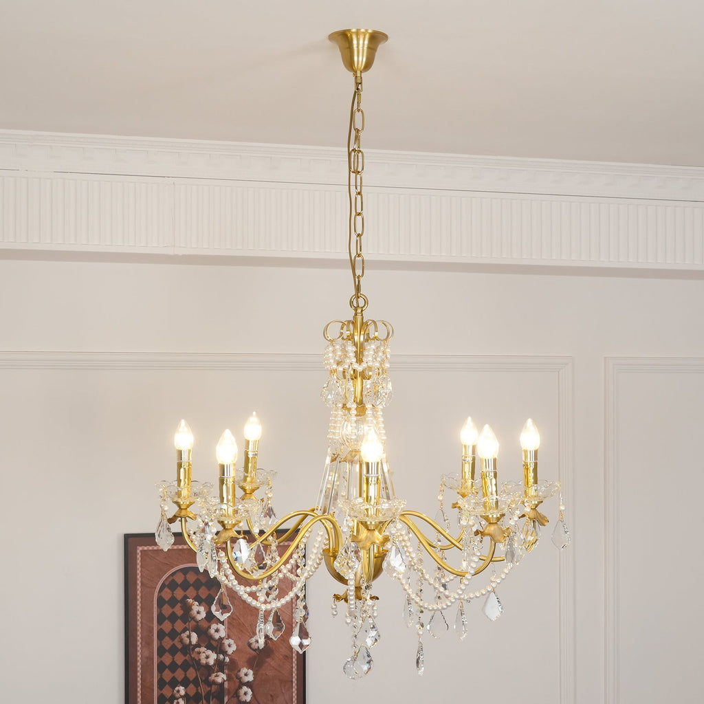 Elowen Crystal Chandelier — product view 8