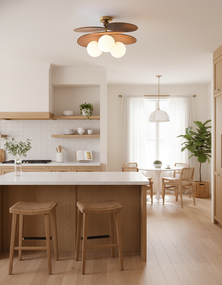 Salisbury Glass Ceiling Light — product view 7