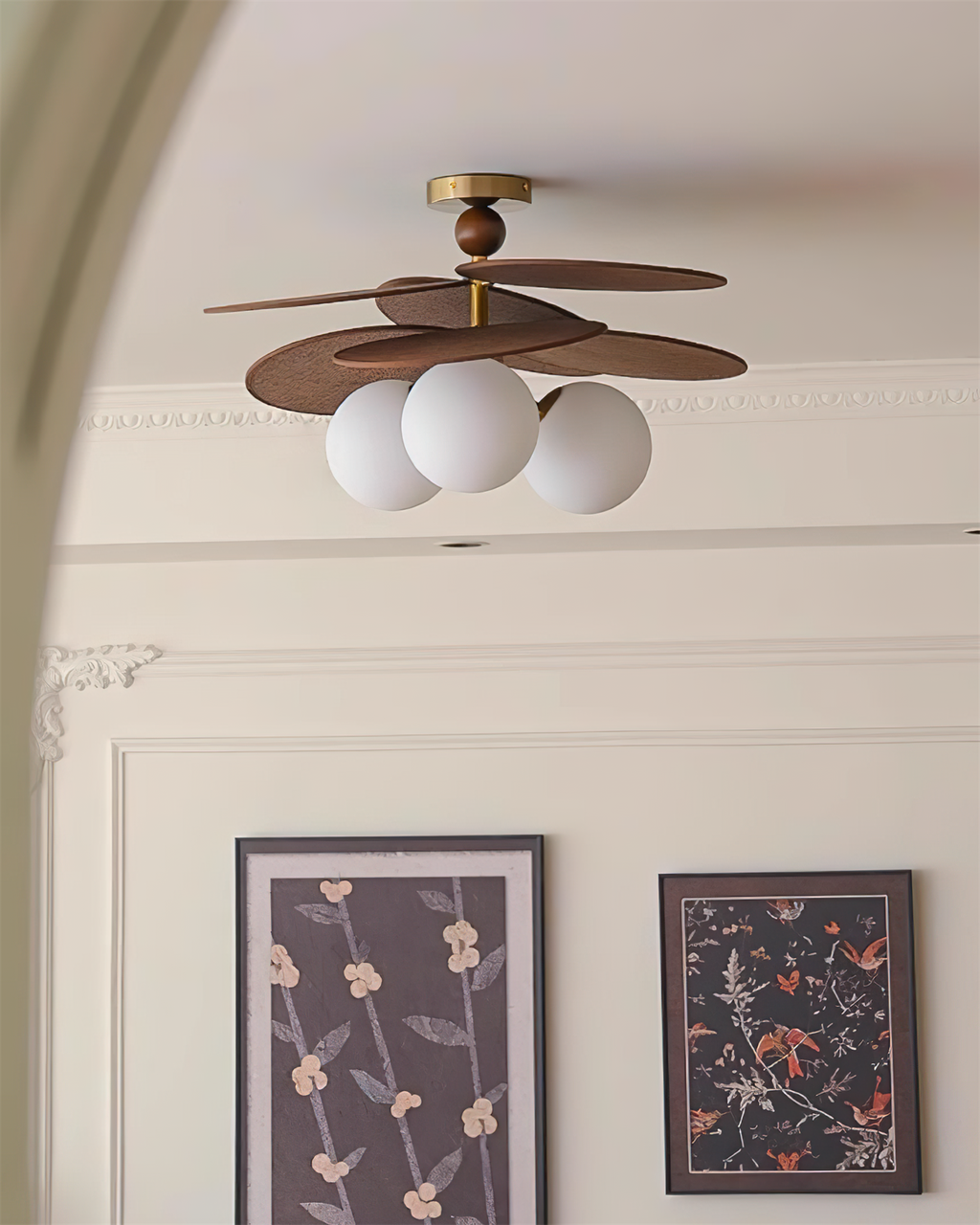 Salisbury Glass Ceiling Light — product view 3