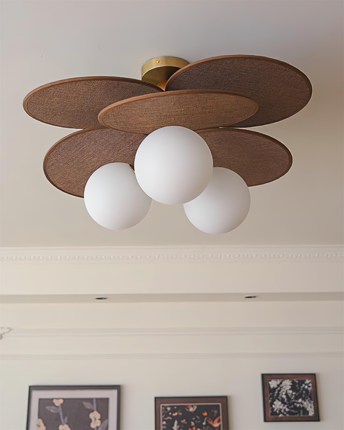 Salisbury Glass Ceiling Light — product view 15