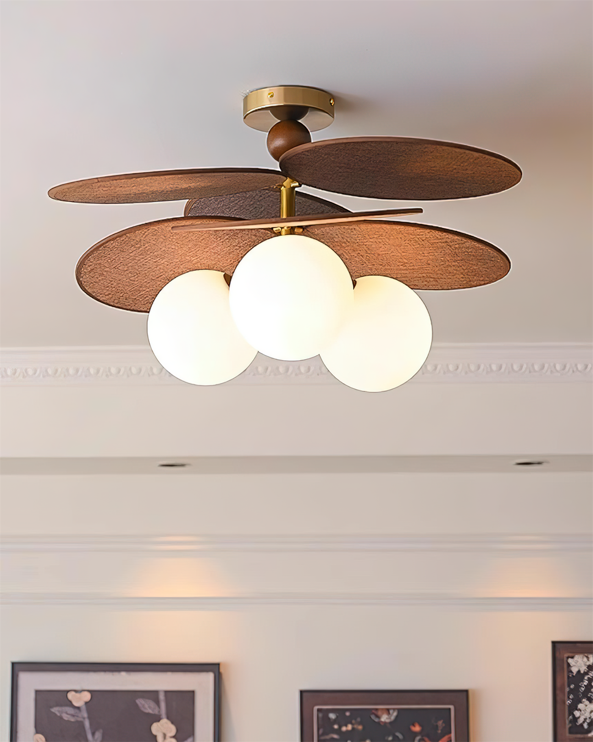 Salisbury Glass Ceiling Light — product view 4