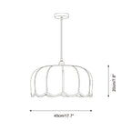 Scalloped Metal Pendant Lamp — product view 5