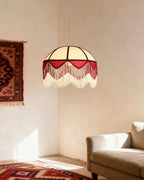 Scarlet Fringe Metal Pendant Lamp — product view 9