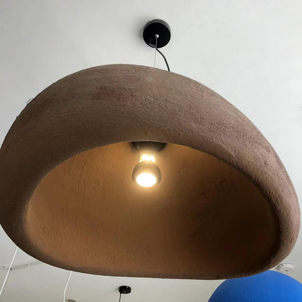 Sculptural Cloud Sphere Pendant Light