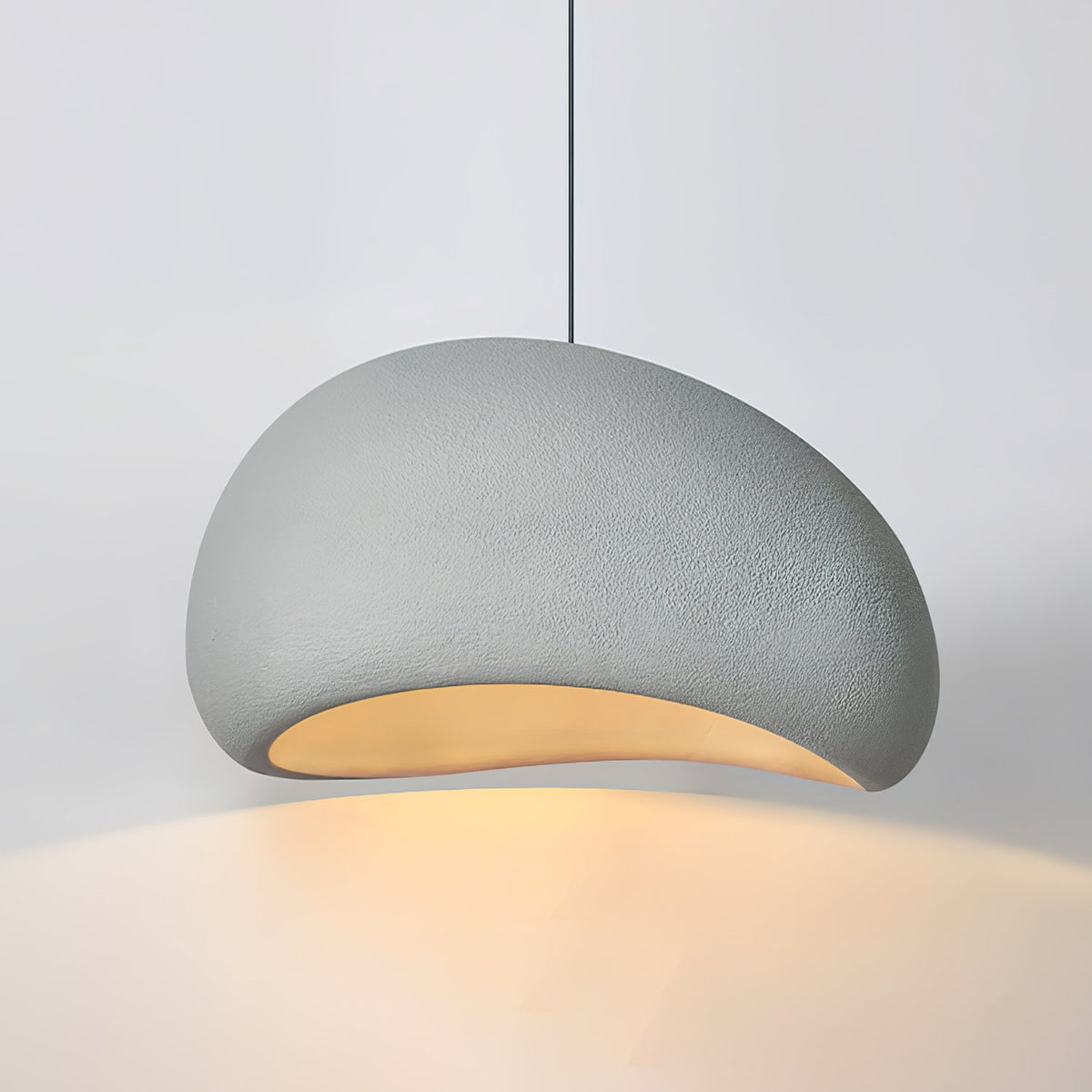 Sculptural Cloud Sphere Pendant Light