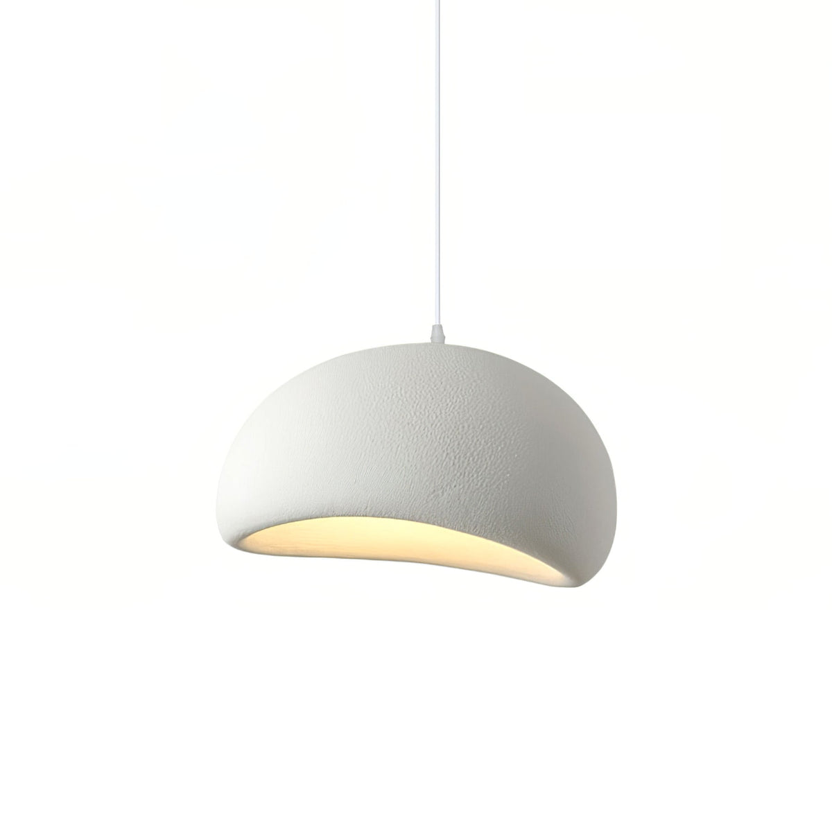 Sculptural Cloud Sphere Pendant Light