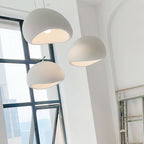 Sculptural Cloud Sphere Pendant Light