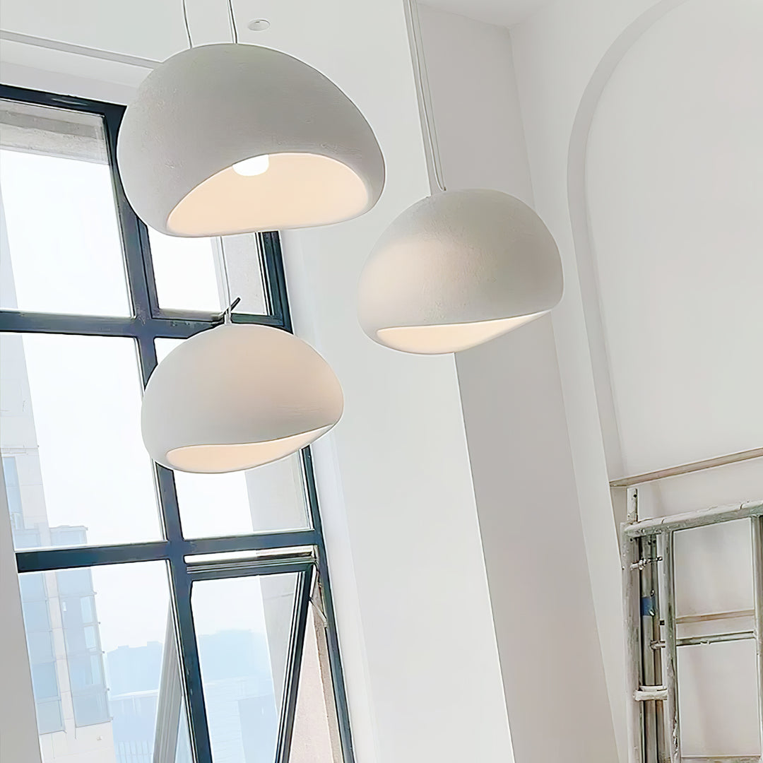 Sculptural Cloud Sphere Pendant Light