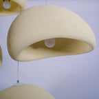 Sculptural Cloud Sphere Pendant Light