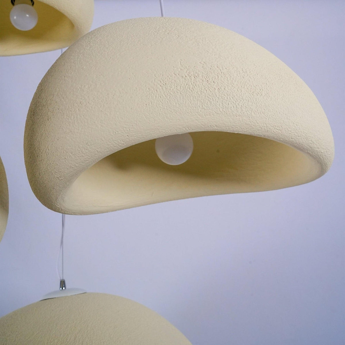Sculptural Cloud Sphere Pendant Light