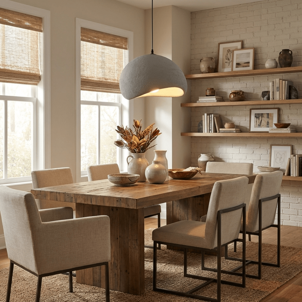 Sculptural Cloud Sphere Pendant Light