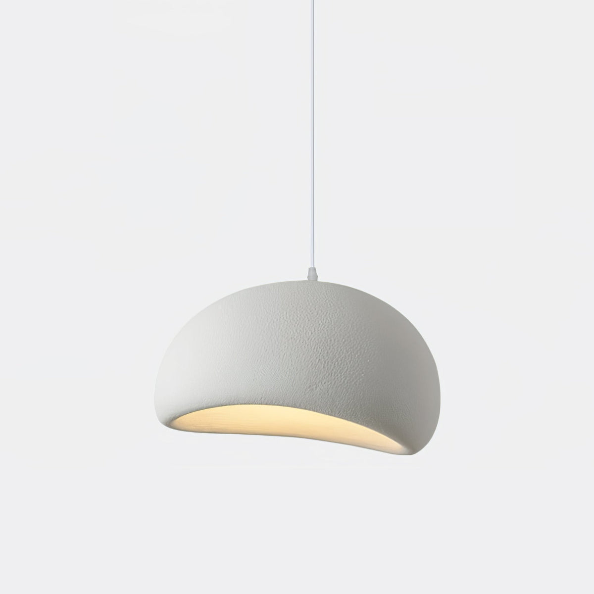 Sculptural Cloud Sphere Pendant Light